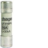 Wkładka bezpiecznikowa cylindryczna CH-10 10x38mm gPV 16A 1000VDC LF316PV HAGER