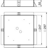 SK RK9, Obudowa kasety do jastrychu