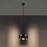 Sollux Lampa wisząca TULIP czarny SL.0667