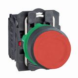 Harmony XB5 Przycisk wystający czerwony plastikowy XB5AL42 Schneider