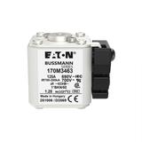 FUSE 125A 690V 1*BKN/50 AR UC Wkładka szybka 125A AC 690V rozmiar 1 45x59x51 mm aR, 170M3463 EATON