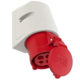 GNIAZDO STAŁE 32A 400V 3P+Z 124-6 PCE