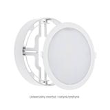 ALGINE 2w1 NATYNK-PODTYNK DOWNLIGHT 18W 1900lm NW 230V 110st IP20 IK06 223x35mm BIAŁY okrągła