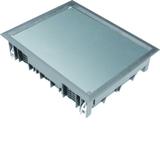 tehalit.VE-EE Pokrywa pełna VDE09 200x253 wykładzina 12mm stal szary PA VDE09127011 HAGER