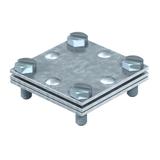 255, ZŁĄCZA KRZYŻOWE 30 MM Z PŁYT.