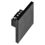 Włącznik podtynkowy podwójny Wi-Fi Tuya Smart Home czarny ORNO