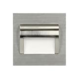 DRACO LED NEW 1,5W oprawa schodowa podtynkowa 12VDC 30lm 3000K satyna innowacyjny sposób monta AD-OS