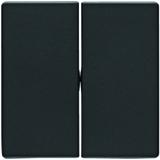 BERKER Q.x Klawisze do łącznika 2-klawiszowego para antracyt aksamit 16236086 HAGER