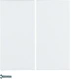 BERKER S.1/B.3/B.7 KNX RF quicklink Przycisk podwójny biały 85146188 HAGER