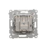 Simon 55 Gniazdo antenowe R-TV przelotowe 10dB 1x Wejście: 5÷862 MHz Aluminium mat