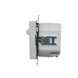 Simon 55 Oprawa oświetleniowa LED 230V z czujnikiem ruchu (1,2 W) Barwa neutralna 4200K Aluminium ma