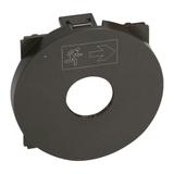 CELIANE - Plakietka łącznika na klucz do oświetlenia awaryjnego grafitowa, Legrand