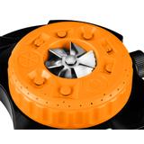 Zraszacz ogrodowy, 9 funkcyjny, ze szpilkami do montażu