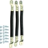 univers Łącznik szyn zbiorczych 40x10mm 3-pol. 185mm UM05S1 HAGER