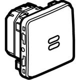 Plexo55 Łącznik Czasowy Podświetlany Szary 230V 069504 LEGRAND