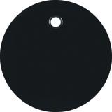 BERKER R.1/R.3 Płytka czołowa do łącznika cięgłowego czarna 11462045 HAGER