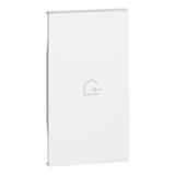 LIVING NOW 'MY HOME' - KLAWISZ Z SYMBOLEM  POWRÓT  - 2 MODUŁY - BIEL, Bticino