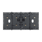 LIVING NOW 'MY HOME' - RAMKA STYKOWA - 4 MODUŁY - CZERŃ, Bticino