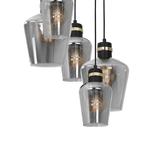 lampa wisząca Richmond 5xE27 czarno/złota MLP6542 Milagro