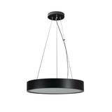 JASMIN C 470-B Plafoniera drewniana wisząca JASMIN C 470-B okrągła 47cm kolor czarny 3XE27 36507 KANLUX