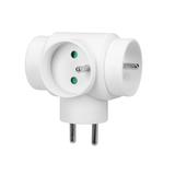 Rozgałęźnik 3x2P+Z biały OR-AE-13184 ORNO