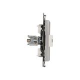 Simon 55 Gniazdo ekwipotencjalne pojedyncze Aluminium mat TGEK1.01/143 KONTAKT