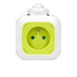 Przedłużacz Kostka 4x2P+Z 2xUSB H05VV-F 3x1mm2 1,4m limonkowy OR-AE-13144/L ORNO