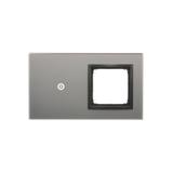 Simon 54 Touch Panel dotykowy S54 Touch 2 moduły 1 pole dotykowe + 1 otwór na osprzęt S54 burzowa chmura DSTR210/72 KONTAKT