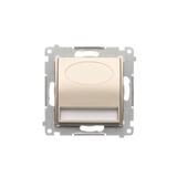 Simon 54 Oprawa oświetleniowa LED 230V AC 1.1 W białe zimne 5900 K złoty mat