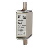 Wkładka topikowa NH do ochrony akumulatorów, magazynów energii DC NH000 WT-00C gBat 32A 80V DC 004110077 ETI