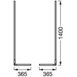 Oprawa SMART WIFI FLOOR CORNER 1400 RGBTWBK