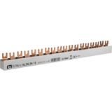 Szyna łączeniowa widełkowa 4P 100A 16mm2 (18mod.) IZ16/L1NL2NL3N/18 002921216 ETI