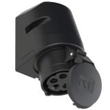GNIAZDO STAŁE 16A 3P+Z+N 400V 50/60Hz 6h IP44, SERIA MIDNIGHT 115-6x PCE