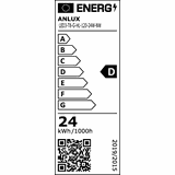 LAMPA TUBA LED T8 120CM 24W 230V 140LM/W NEUTRALNA BIAŁA 3 LATA GW. ANLUX