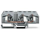 Złączka szynowa 3‑przewodowa 16mm2 szara 283‑671 /20szt./ WAGO