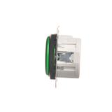 Simon 54 Sygnalizator świetlny LED – światło zielone 230V czarny DSS3.01/49 KONTAKT