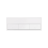 Simon 100 Panel 3-krotny: 3 klawisze biały mat 10020301-230 KONTAKT