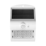 SILOE LED 1,5W lampa solarna z czujnikiem ruchu 120st 190lm IP65 4000K 1200mAh podwójne źródło AD-SL