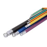 Klucze sześciokątne 1.5-10 mm, zestaw 9 szt.