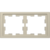 Merten D-Life, ramka 2-krotna, piasek sahary