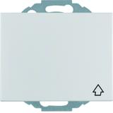 BERKER K.5 Gniazdo SCHUKO z pokrywą aluminium 47477103 HAGER