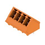 SC 3.81/04/135G 3.2SN OR BX Wtyki PCB (złącza płyty), 3.81 mm, Liczba biegunów: 4, kąt odejścia: 135° /50szt./ 1975800000 WEIDMÜLLER