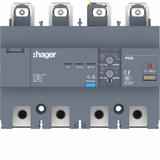 MCCB Blok RCD do P630 4P 400A Idn nastawny HBW400H HAGER