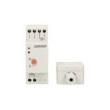 Czujnik zmierzchowy na szynę DIN z hermetyczną zewnętrzną sondą w puszce 2-100 LUX OR-CR-231 ORNO