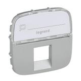Valena Allure Plakietka Aluminium Gniazda Pojedynczego Rj/Rj45 Z Etykietą 755477 LEGRAND