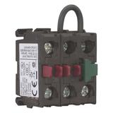 M22-KC02SMC10 Element stykowy z samokontrolą 1Z 2R. mocowany do ścianki tylnej 121720 EATON