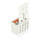 Gniazdo picoMAXeCOM raster 3,5mm 5‑biegunowe z prostymi pinami lutowniczymi z płytką 2091‑1155 /50szt./ WAGO