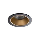 GLOZO DSO G/B Oczko sufitowe GLOZO DSO G/B okrągły stop aluminium kolor złoty / czarny 1XGx5,3/GU10 36224 KANLUX