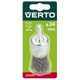 Szczotka druciana pędzelkowa z trzpieniem 24 mm