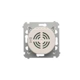 Simon 54 Dzwonek elektroniczny 8–12 V srebrny mat DDT1.01/43 KONTAKT